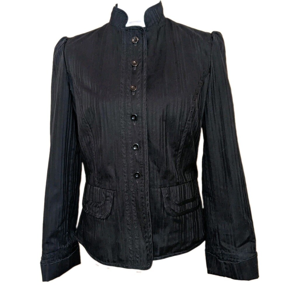 GAP Women Black Suit Jacket Career Academia Size 6
